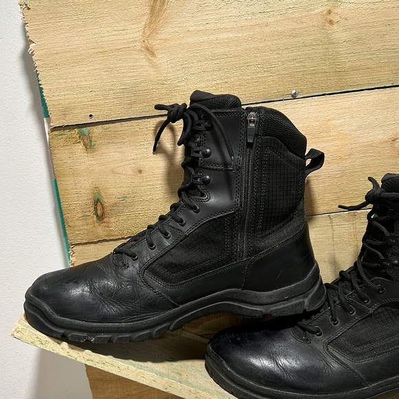 Danner Boots Men’s Size 11.5 D Lookout Side Zip 8” Tactical Work Boots Black - Picture 3 of 10